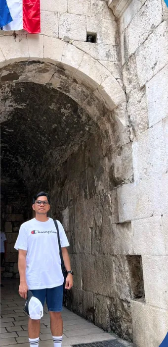 Alfie Ebrada, JVCS Achiever 2025, now in Europe